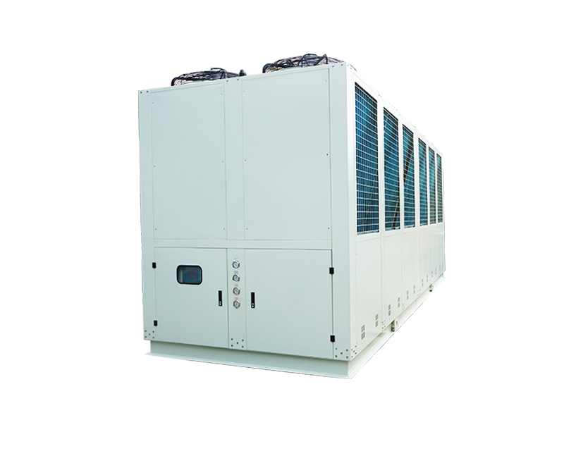 核電站、大型加工行業(yè)、發(fā)電工廠降溫用風冷螺桿式冷水機